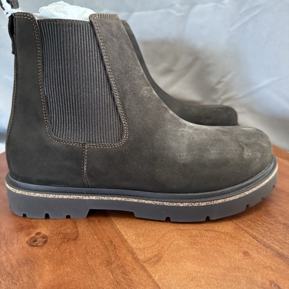 Birkenstock Highwood Slip On Mid ChelseaSuede Boot Mocca EU41/M8/W10 Narrow